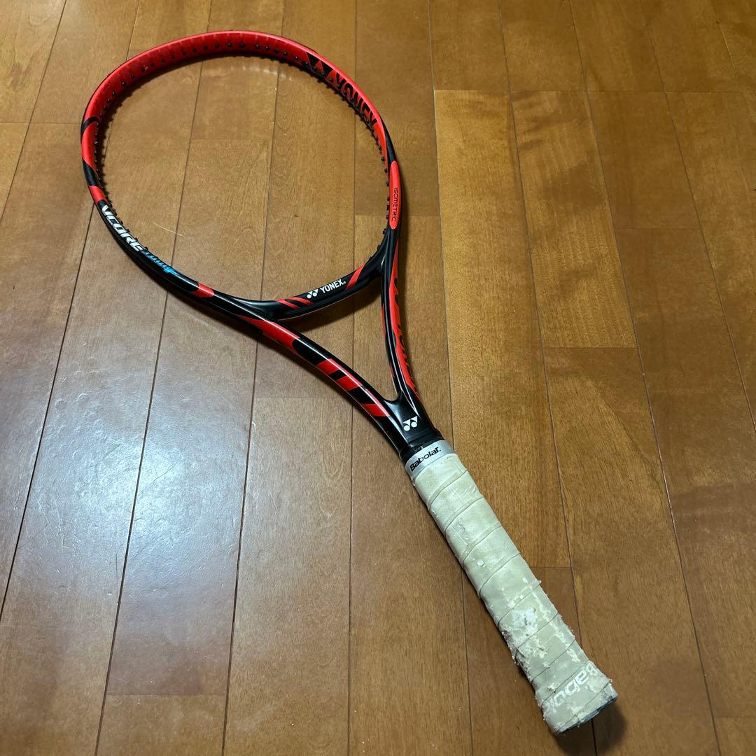 YONEX VCORE TOUR F 硬式テニスラケット 黒赤 - メルカリ