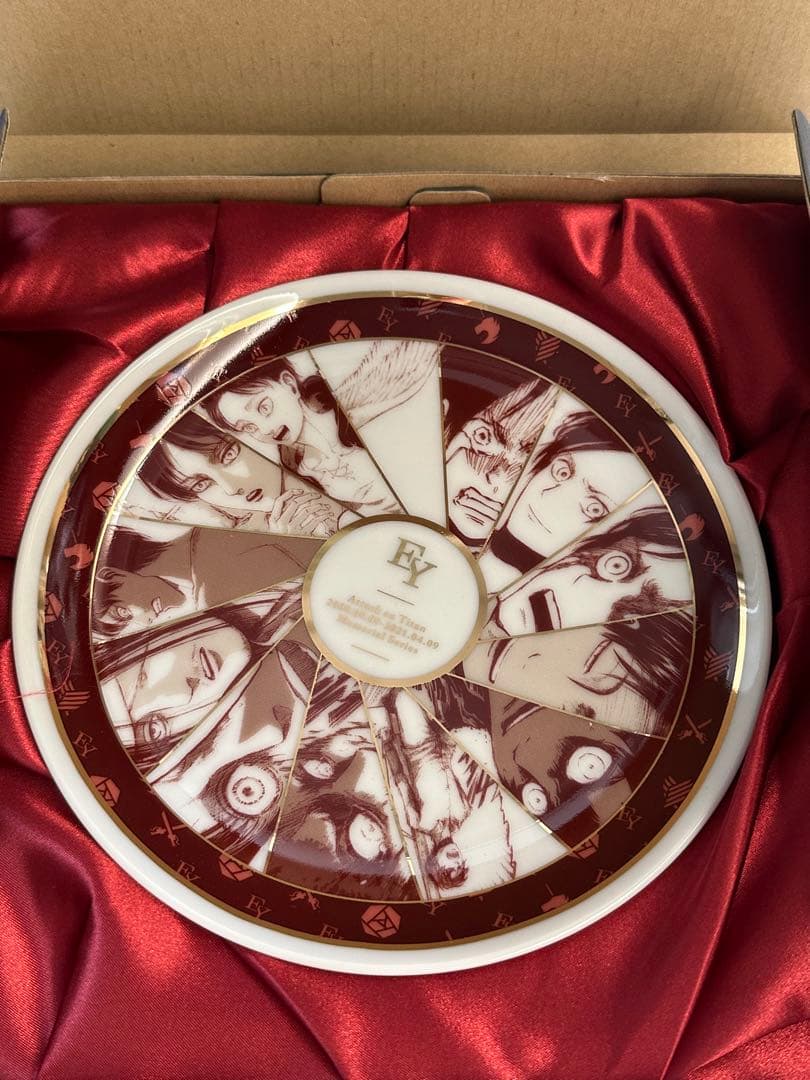 進撃の巨人 エレン オンライン展覧会 メモリアルプレート