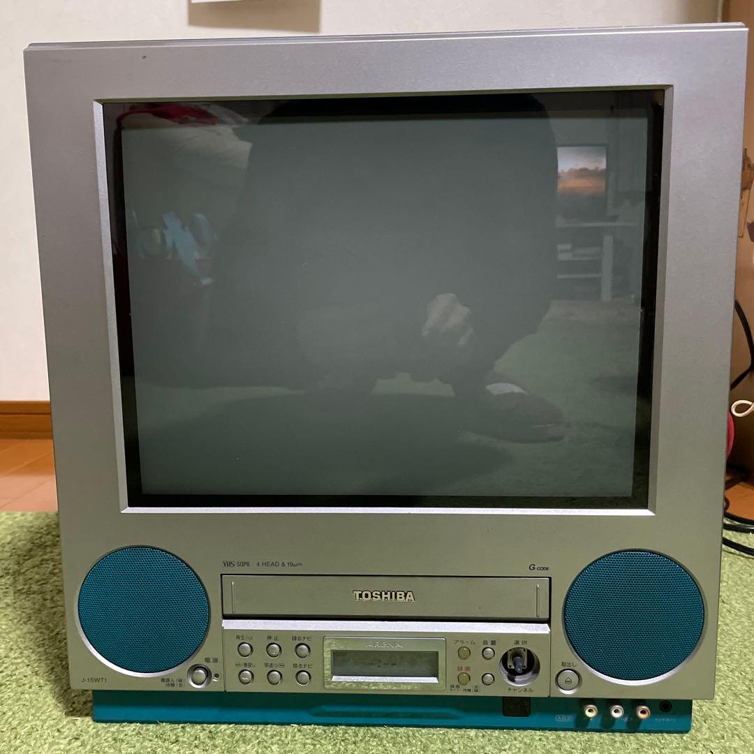 TOSHIBA東芝テレビデオ J-15WT1 VHS - メルカリ