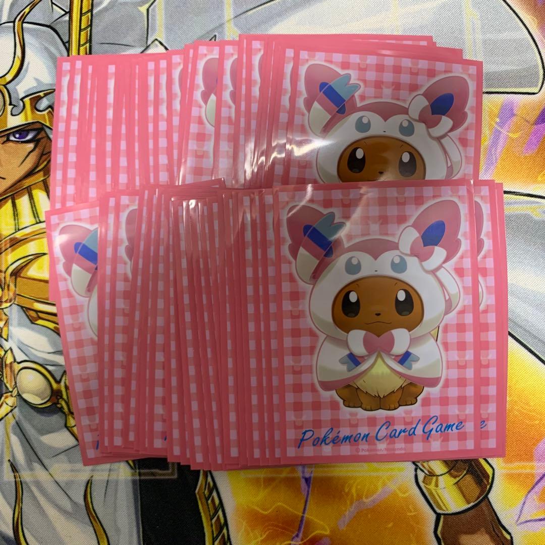 イーブイポンチョシリーズ NP ニンフィア デッキシールド 60枚 - メルカリ