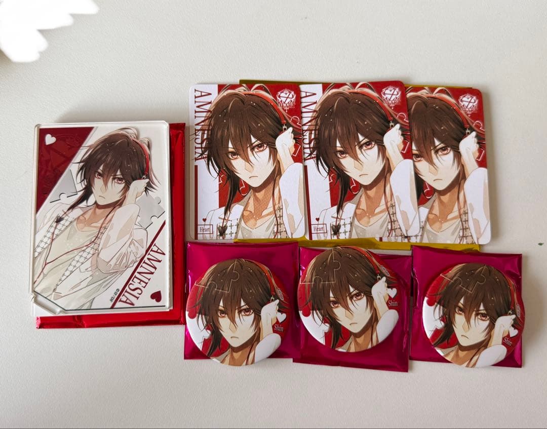 AMNESIA アムネシア バレンタイン オトスト シン 7点セット - メルカリ