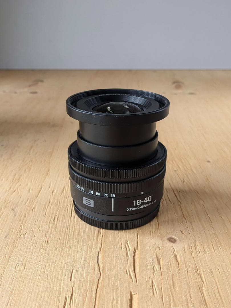 【超美品】LUMIX S 18-40mm F4.5-6.3 レンズ　箱付き