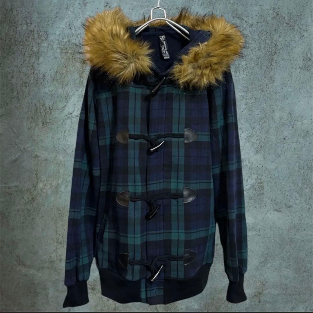 y2k 平成 ギャル男 パンク グランジ V系 ダークコア フルジップ