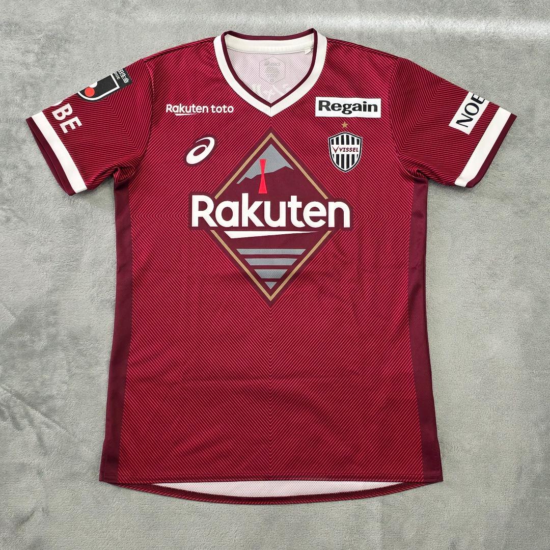ヴィッセル神戸 イニエスタ 2022 ユニフォーム M asics アシックス