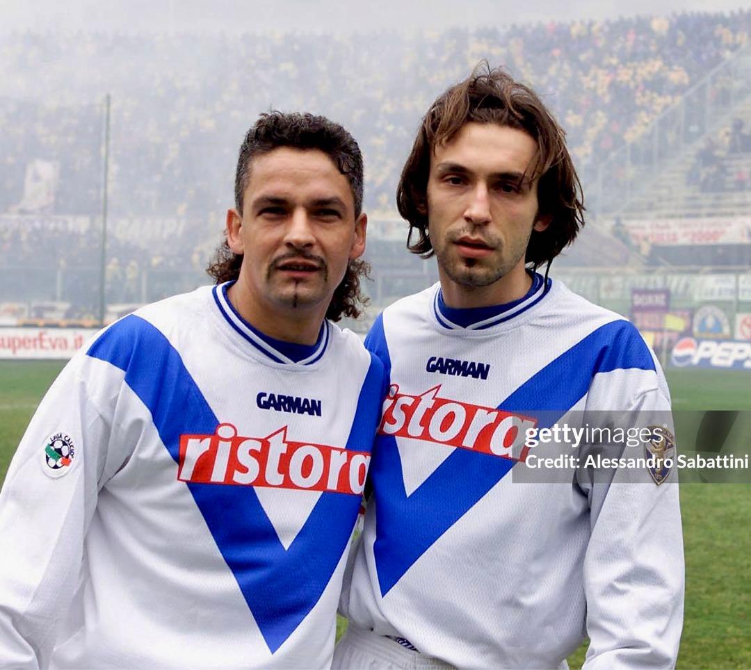 新品/タグ付き】00/01 ブレシア ♯10ロベルト・バッジョ【Lサイズ