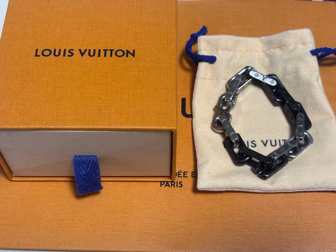 LOUIS VUITTON モノグラムチェーン ブレスレット 中古・古着通販】LOUIS VUITTON (ルイ ヴィトン) Monogram Chain