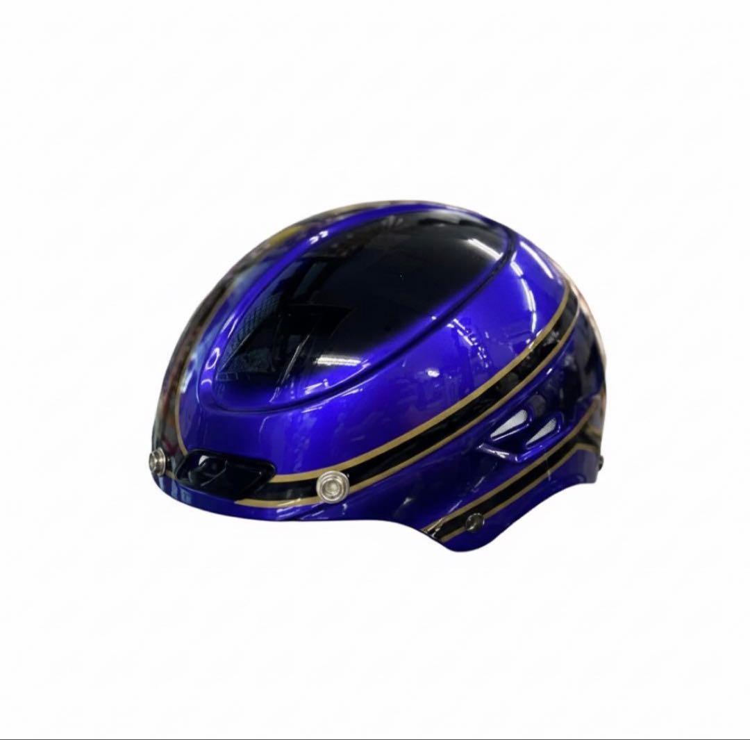 ヤールーヘルメット 紫 - メルカリ