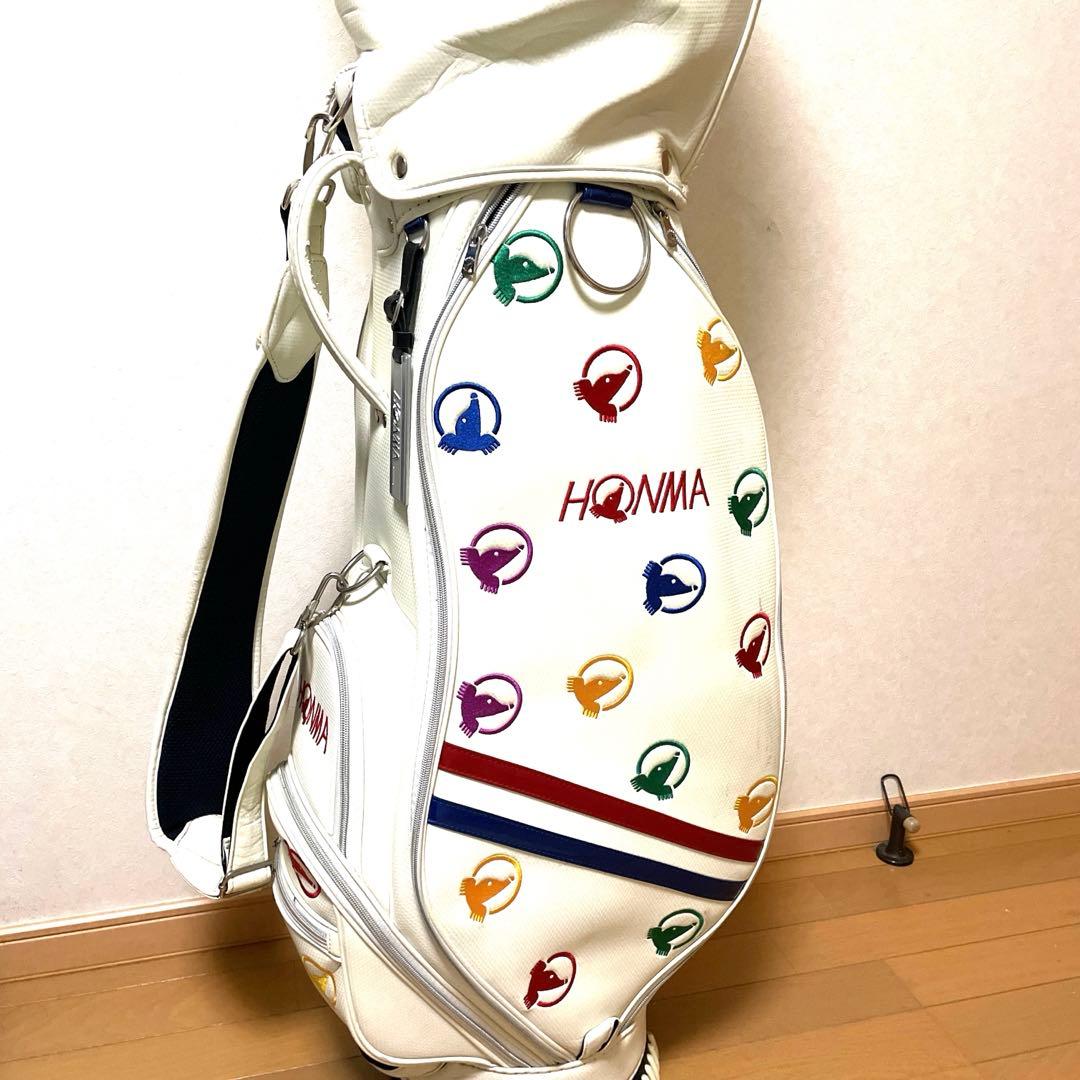 ◇ホンマ ゴルフバッグ ◇キャディバッグ ◇モグラ柄 - メルカリ