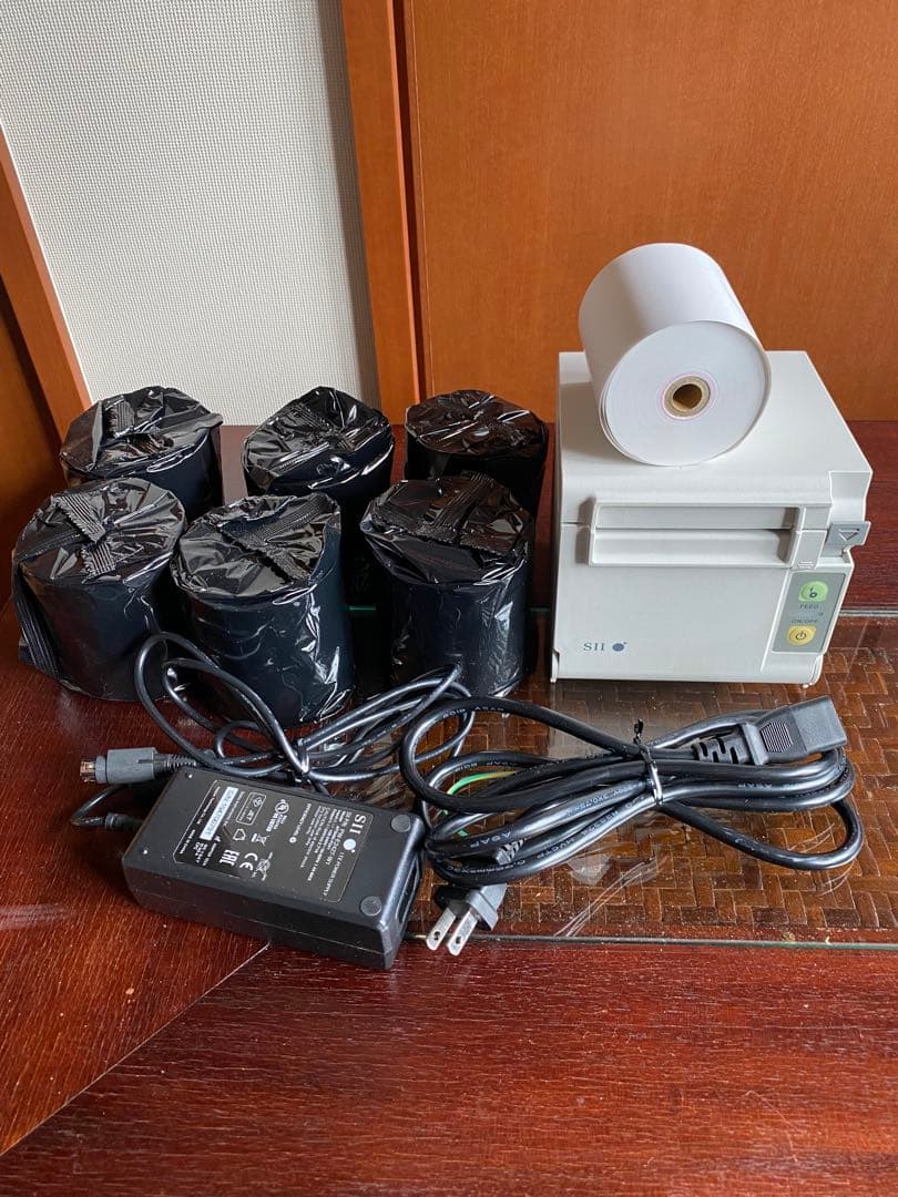 セイコーインスツル 据置きプリンター 電源セット付 白 RP-D10-W27J2 楽天市場】【中古】 セイコーインスツル 据置きプリンター 電源セット