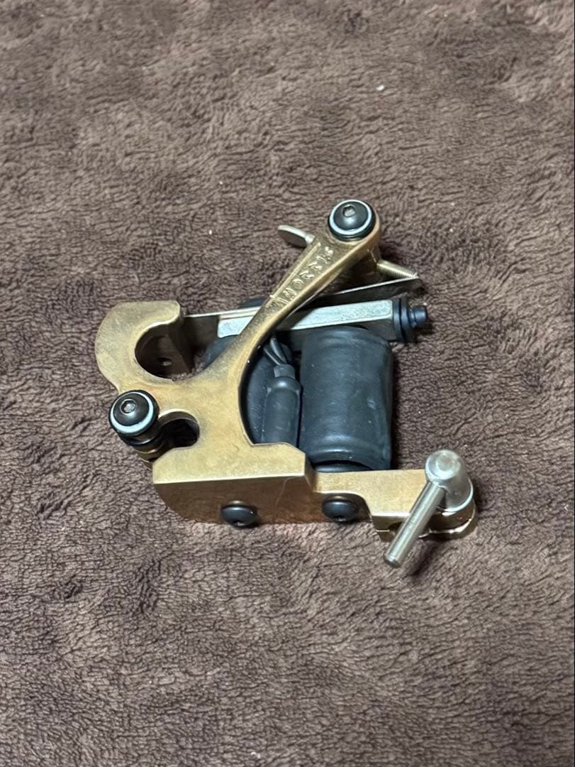 ミッキーシャープス アンディーモリス タトゥーマシン 2コイル 真鍮