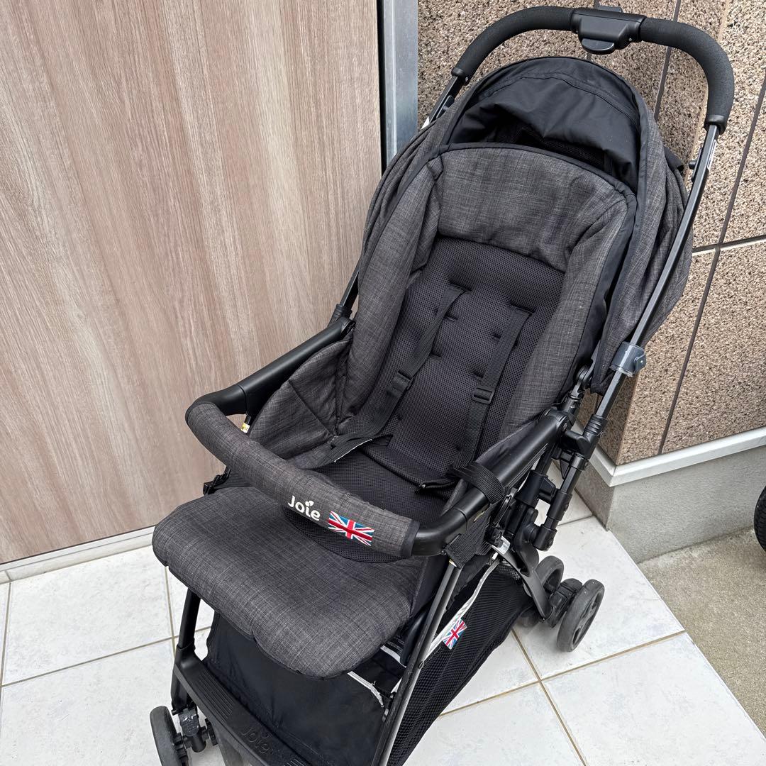 Joie 折りたたみ式 ベビーカー グレー