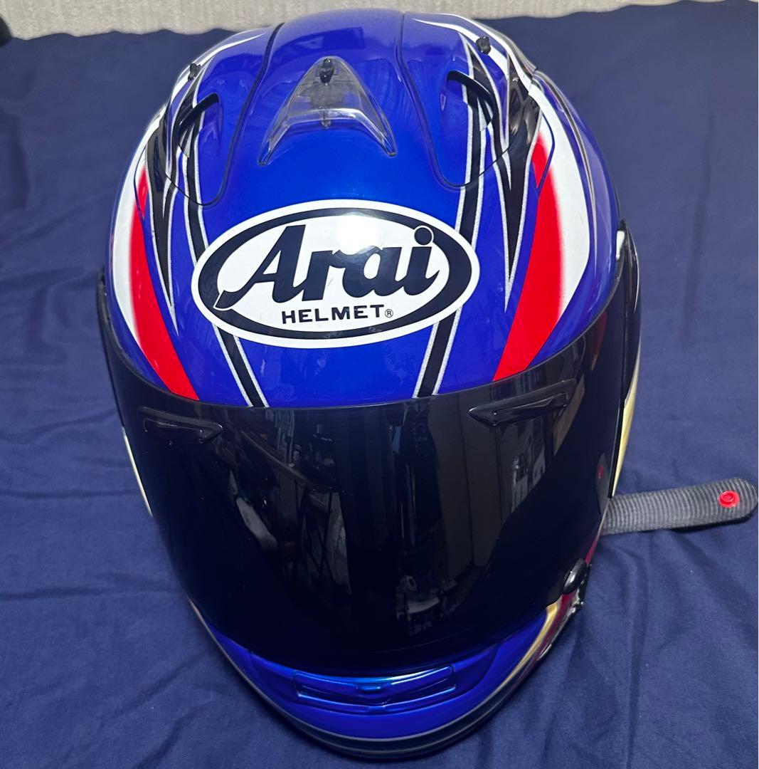 アライ RX-7RR4キタガワ 北川圭一 選手レプリカフルフェイスヘルメット