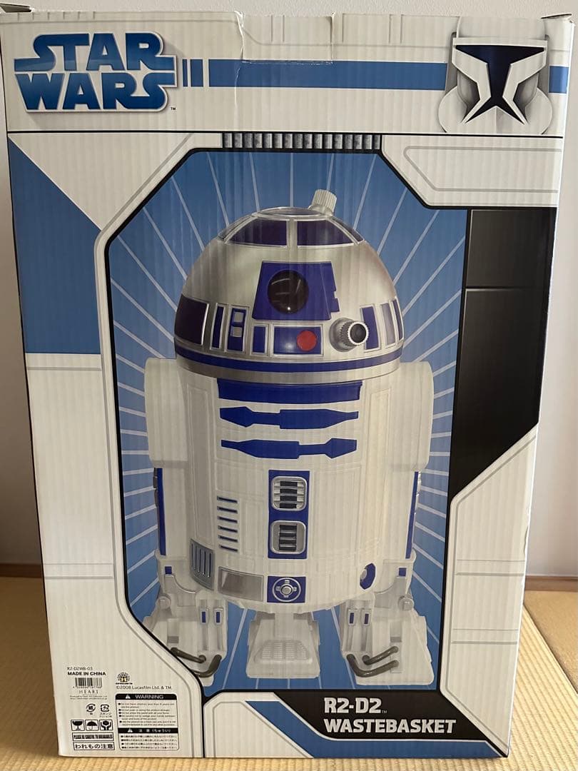 箱付 高さ60cm STARWARS スターウォーズ R2D2 ゴミ箱 - メルカリ