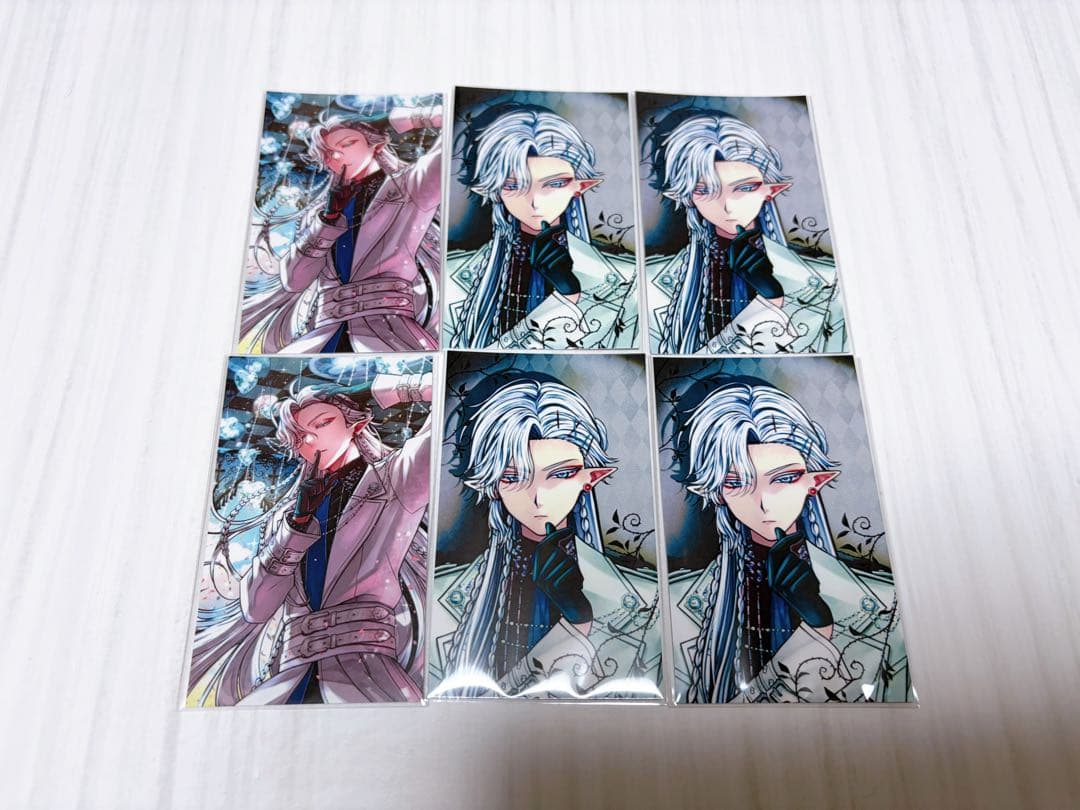 あくねこ シロ バレンタイントレカ風カード - メルカリ