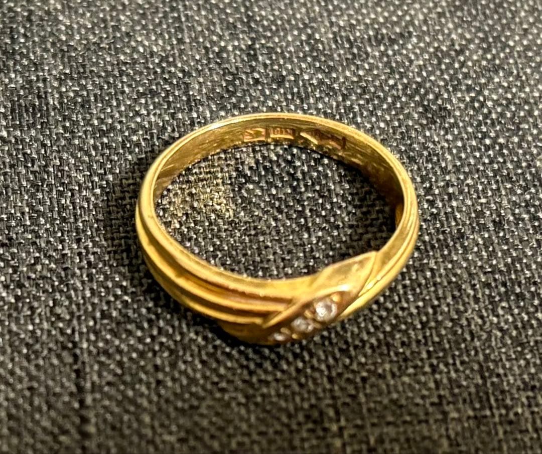 K18 ヴィンテージリング 約12号 rg-n22-26.jpg