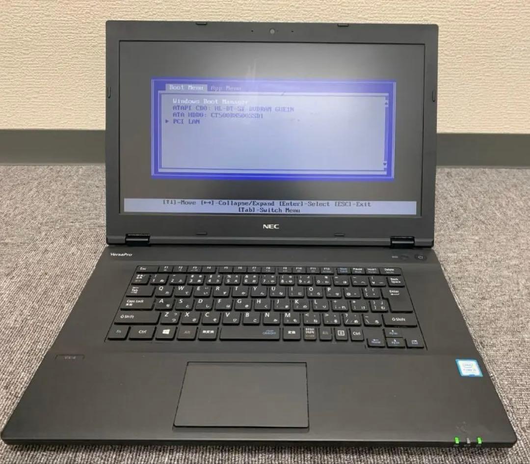 NECジャンクノートPC SSD500GB 02 Core i5