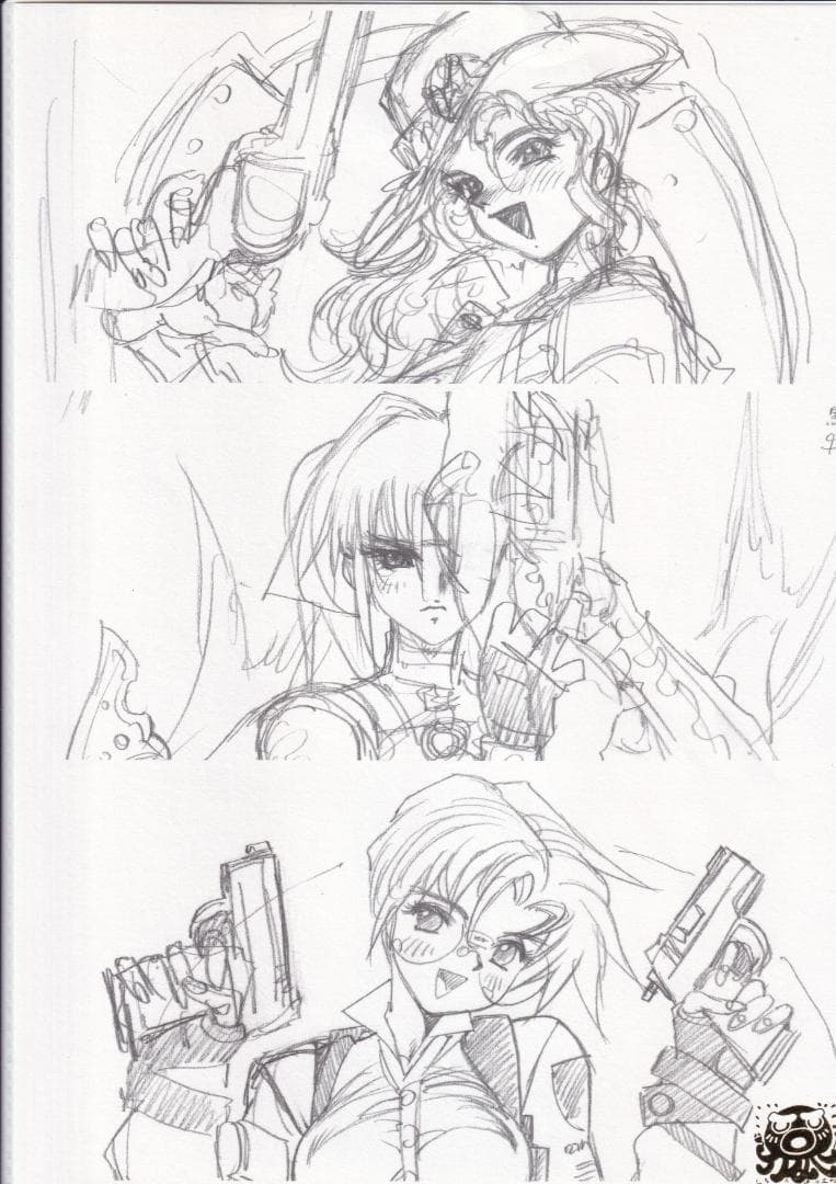 士郎正宗　GALGREASE１st.SERIES　フルコンプ　専用バインダー付き