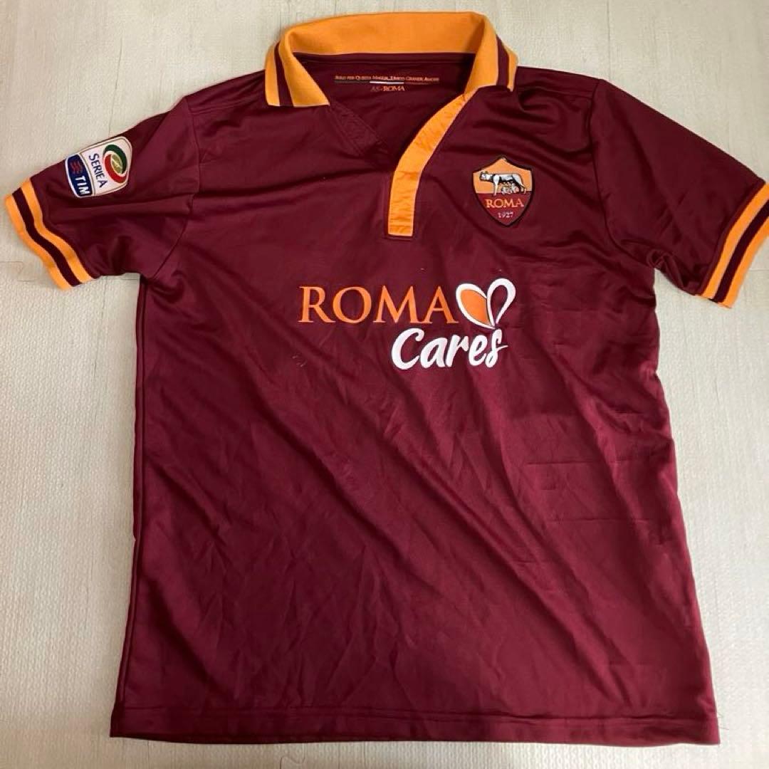 ASローマ 2013-14レプリカユニフォーム トッティ 10番 - メルカリ