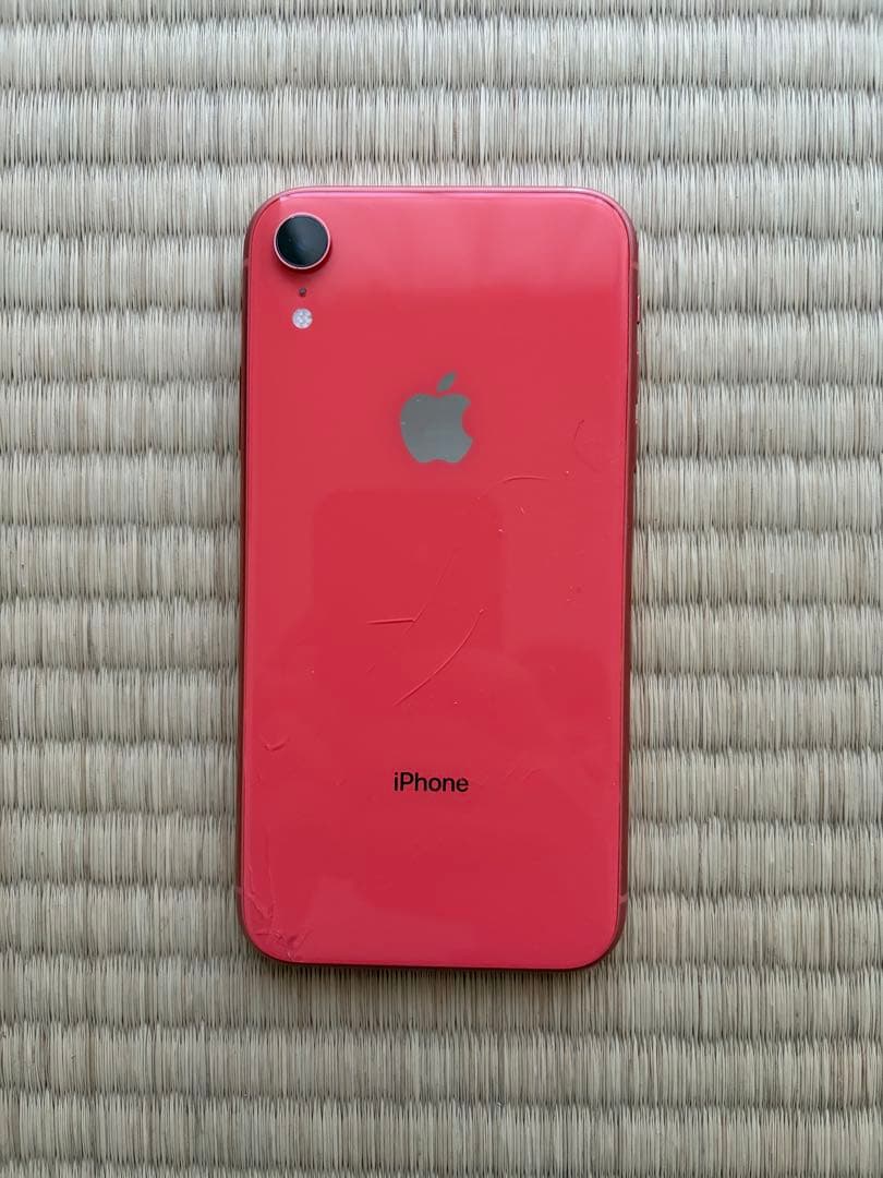 iPhone XR 128GB コーラル - メルカリ