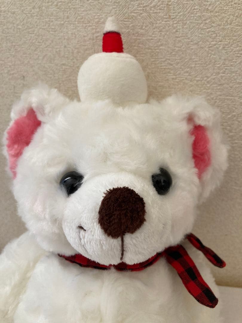 K*z様 レア希少　ご当地ベア京都タワー　テディベアぬいぐるみ　大小2体セット藤