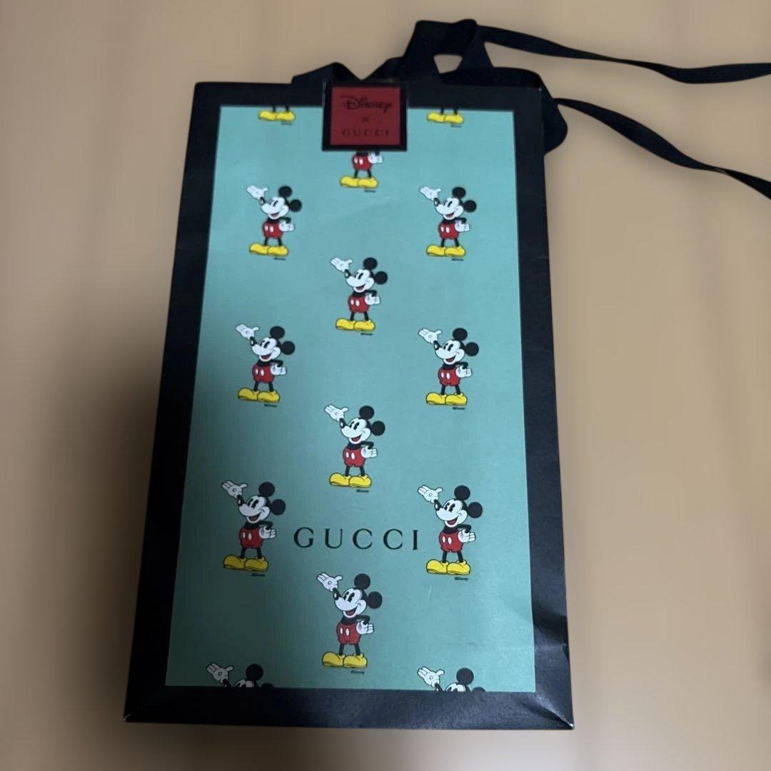 GUCCI×Disney ミッキー スカーフ 10×86 cm - メルカリ