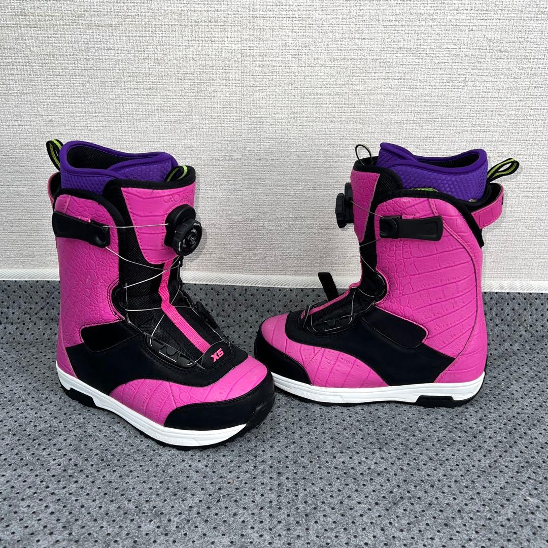 2回使用 23.5cm X5 CROSS FIVE PX BOAブーツ