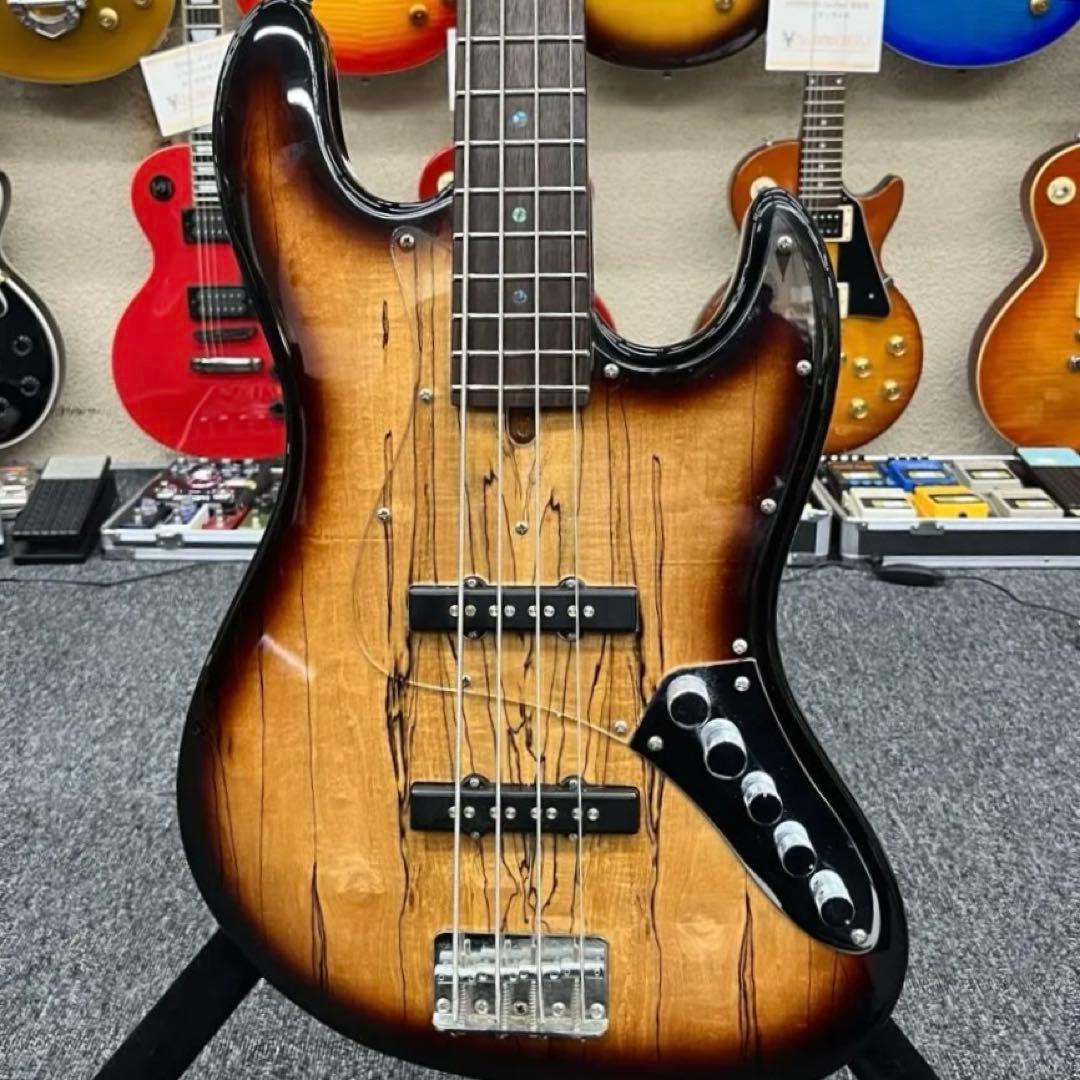 【9998】 Bacchus WJB-SPM ジャズベースタイプ 限定カラー Bacchus バッカス WJB-SPM/Act (BRB)【 ジャズベース アウトレット