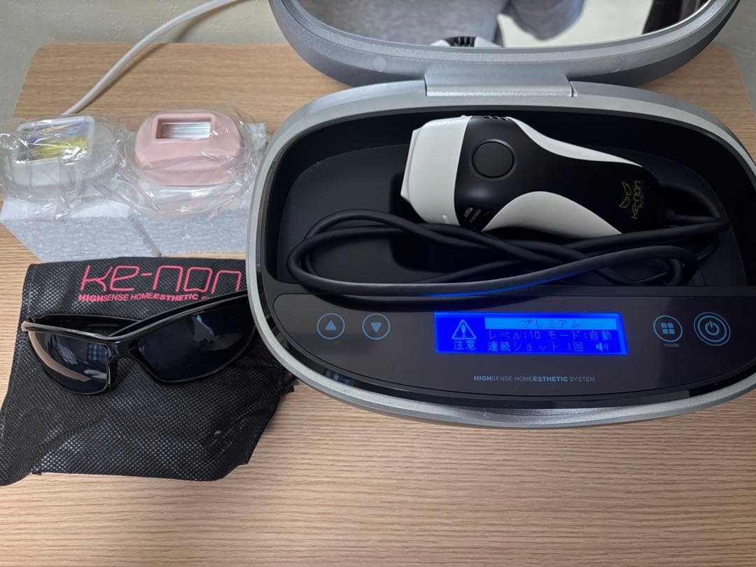 「【動作確認済・即使用OK】ケノン 脱毛器 NIPL-2080 日本製」 ケノン 脱毛器 NIPL-2080 Ver. 7.4 - メルカリ