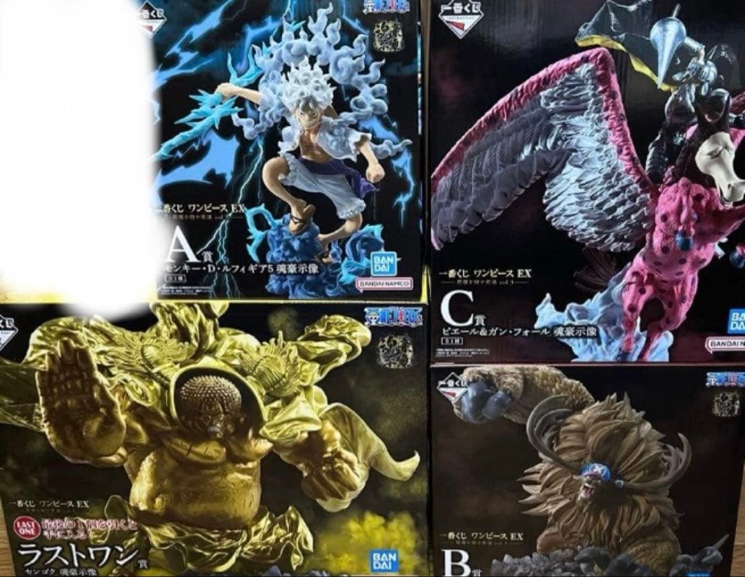 一番くじ ワンピース ラストワン等 センゴク ルフィ チョッパー