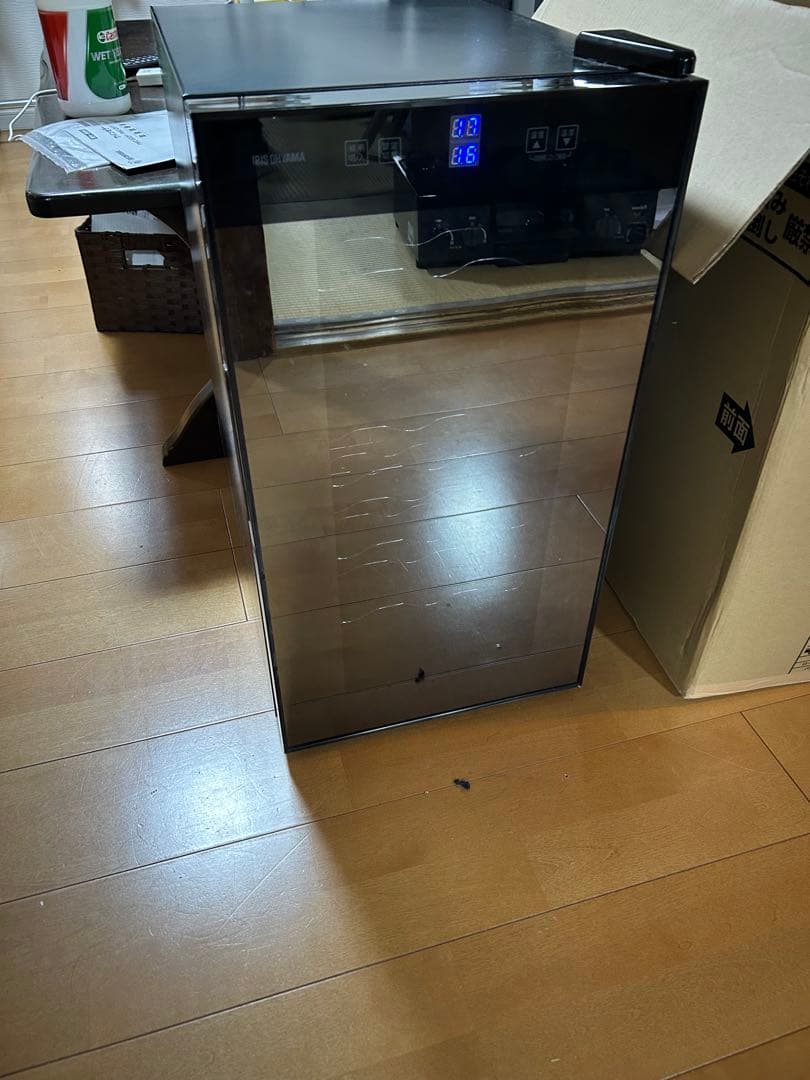 IRIS OHYAMA アイリスオーヤマ ワインセラー PWC-502P-B 楽天市場】ワインセラー アイリスオーヤマ スリム 18本 ペルチェ式