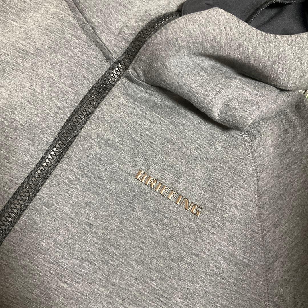お値下げ⭐︎BRIEFING GOLF フード付きジャケット グレー - メルカリ