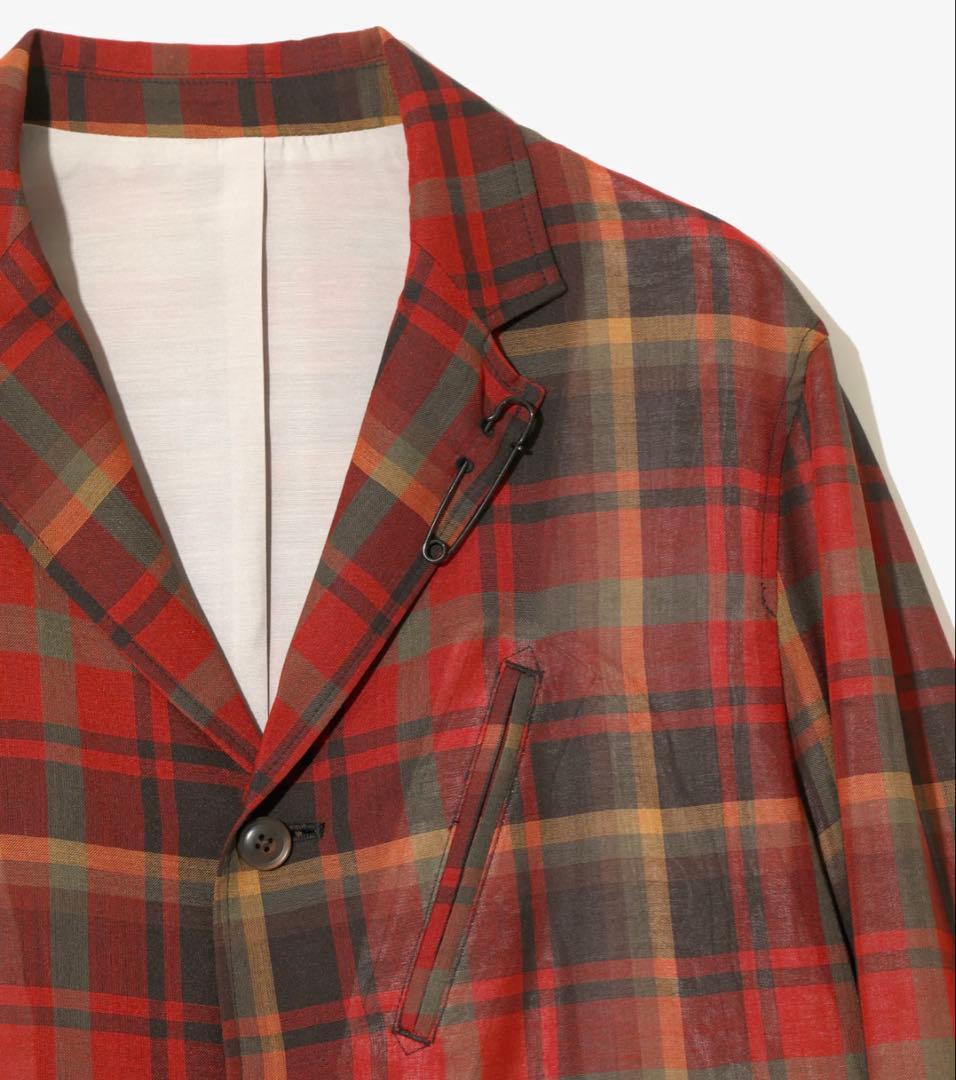 needles W/N MADRAS CHECK 赤 セットアップ 上下セット