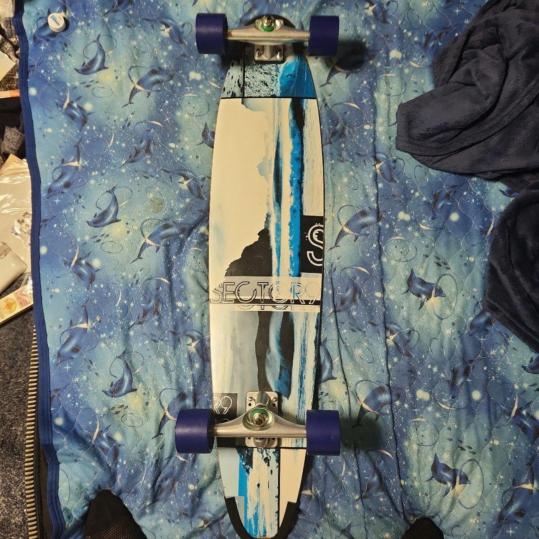 SECTOR9ロングスケートボード送料込み今月価格赤字価格 - メルカリ