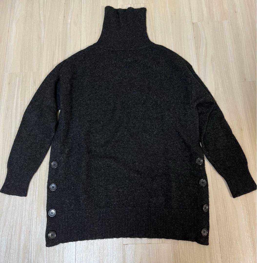 アーバンリサーチ YAKタートルネックチュニック ニット ヤク100
