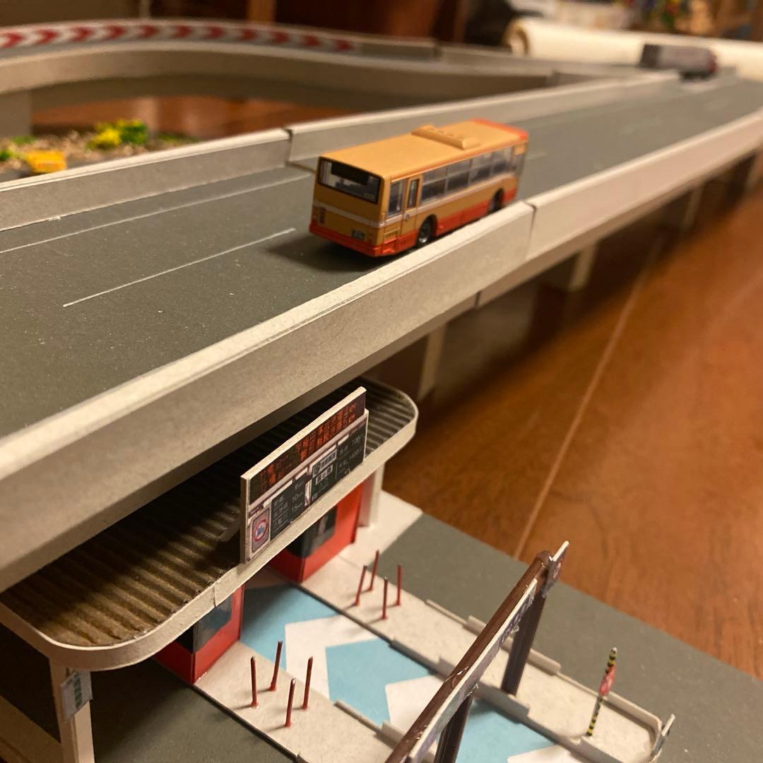 鉄道模型 高速道路 1/150 ジオラマ ストラクチャー
