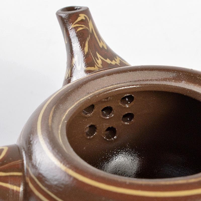 常滑 伸康焼 練込 ミニチュア茶器揃 桐箱 V R5401 - メルカリ