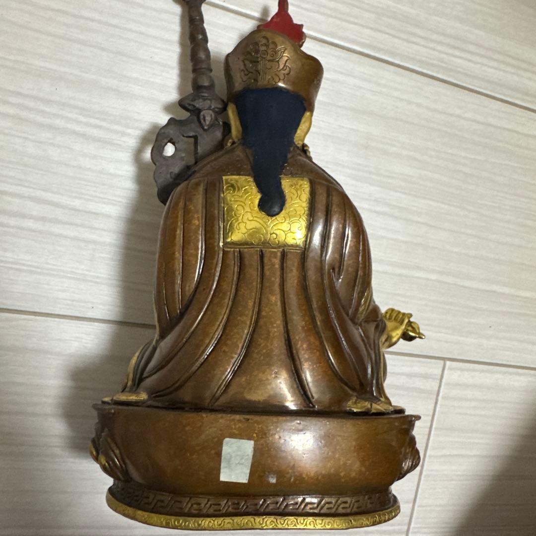 チベット仏教 パドマサンバヴァ 銅像 - メルカリ