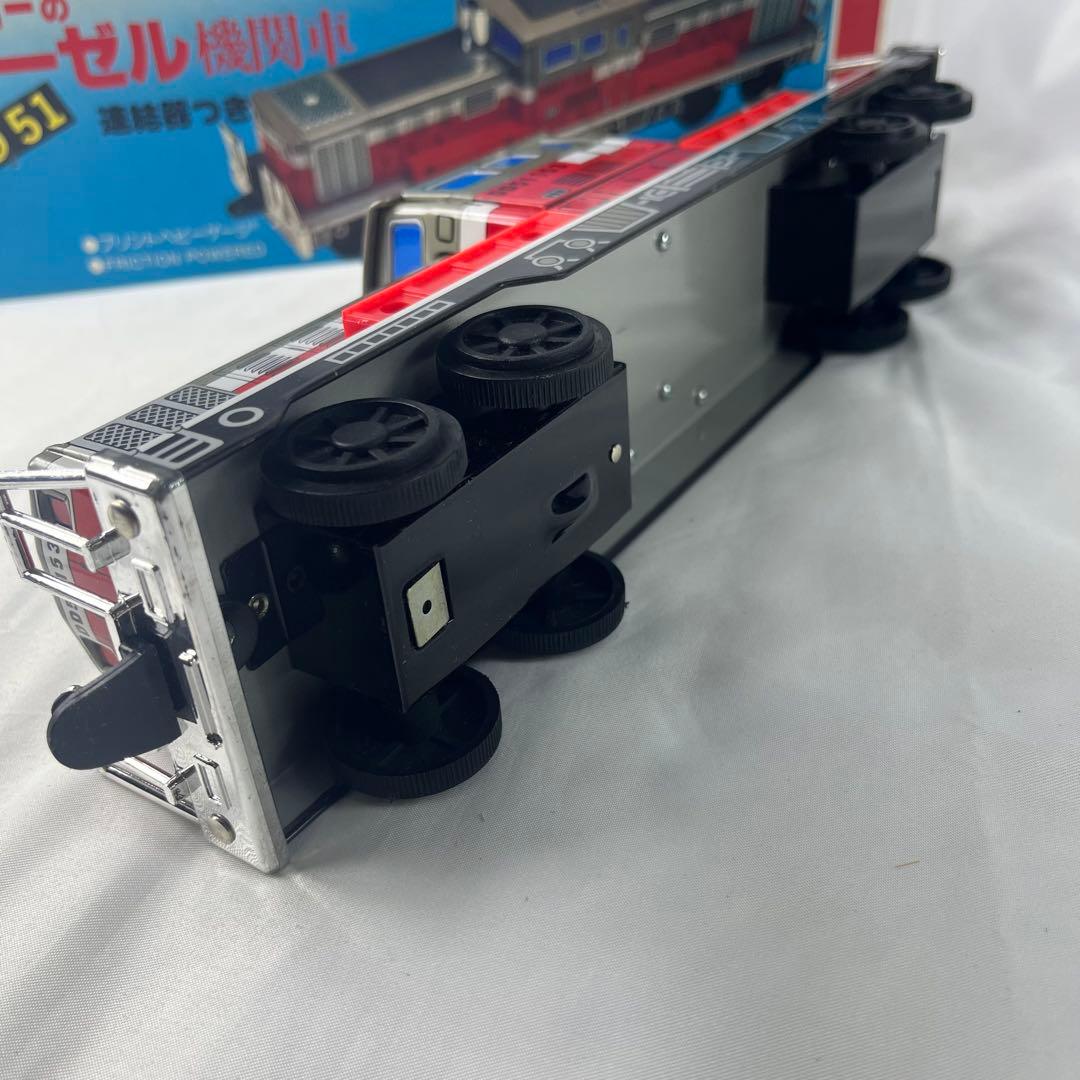希少】イチコー ディーゼル機関車 DD51 ブリキ 鉄道模型 玩具 元箱