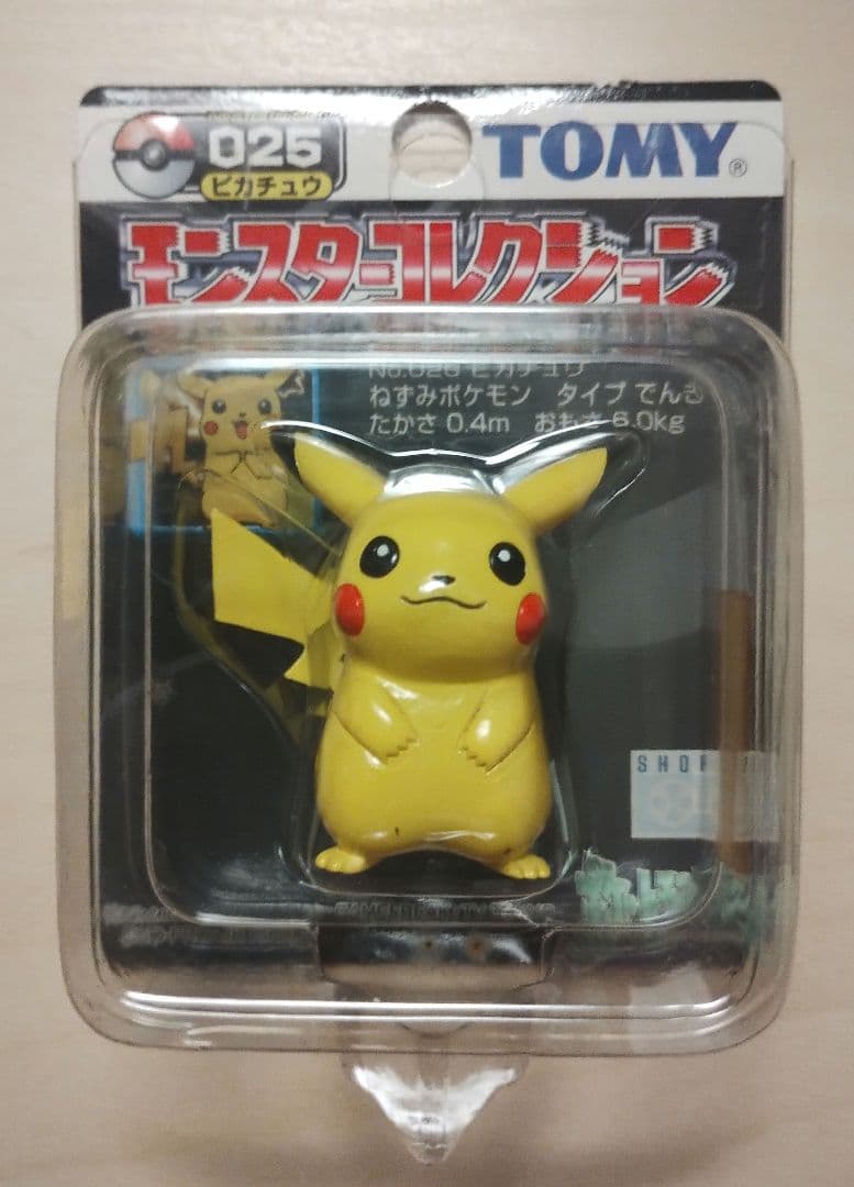 入手困難品・未開封品 モンコレ ピカチュウ ポケモン TOMYトミー 初期