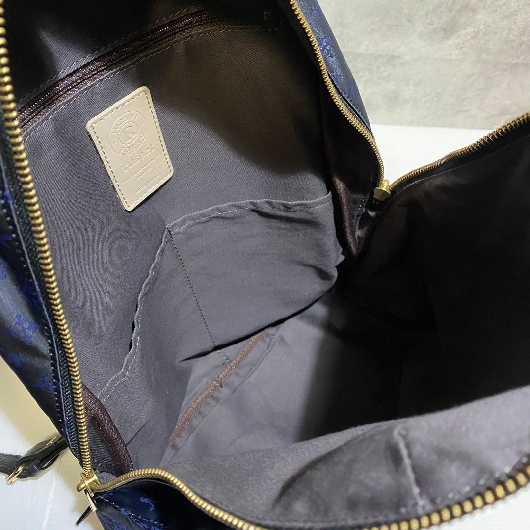 未使用級】russet ナイロンリュック ネイビー A4対応の通販はau PAY