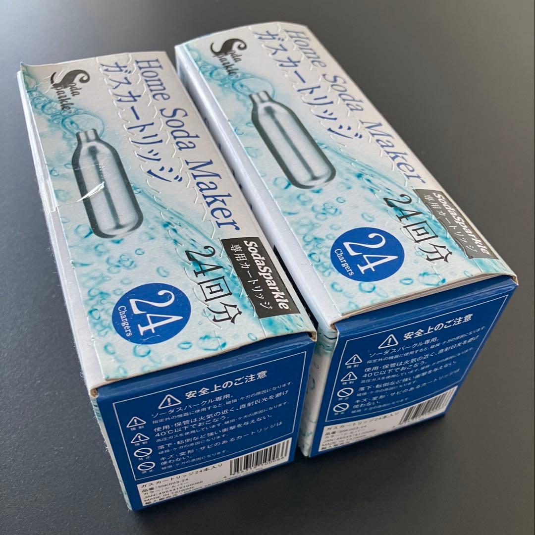 使用推奨期限切れ SodaSparkle カートリッジ48本（24本×2箱） - メルカリ
