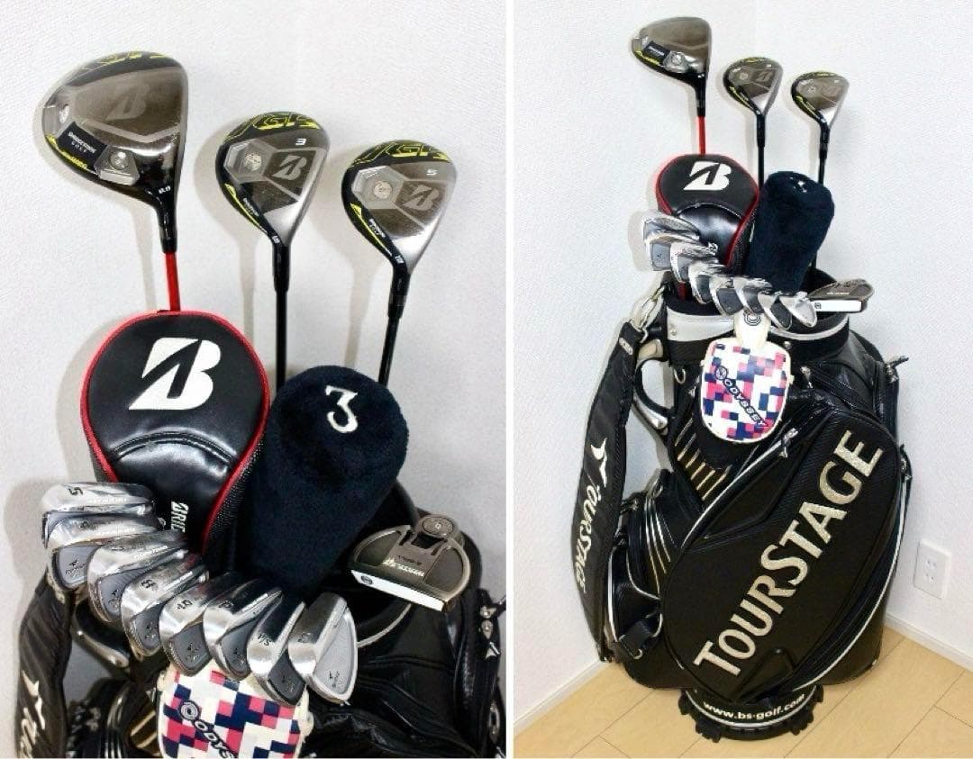ブリヂストン JGR.ViQ等 ゴルフクラブ フルセット❗️プロモデル バッグ付 Amazon.co.jp: BRIDGESTONE(ブリヂストン) クラブセット TOURSTAGE