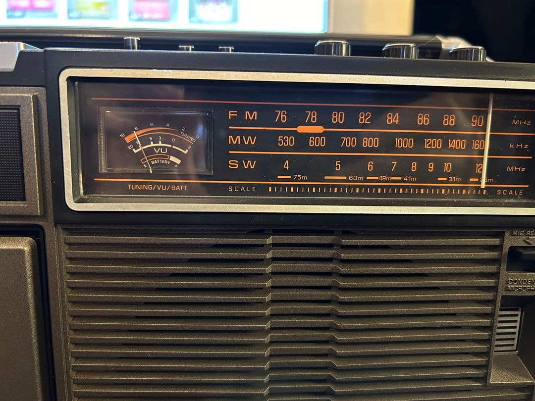 整備済】ナショナル ラジカセ National MAC FO RQ-550 - メルカリ