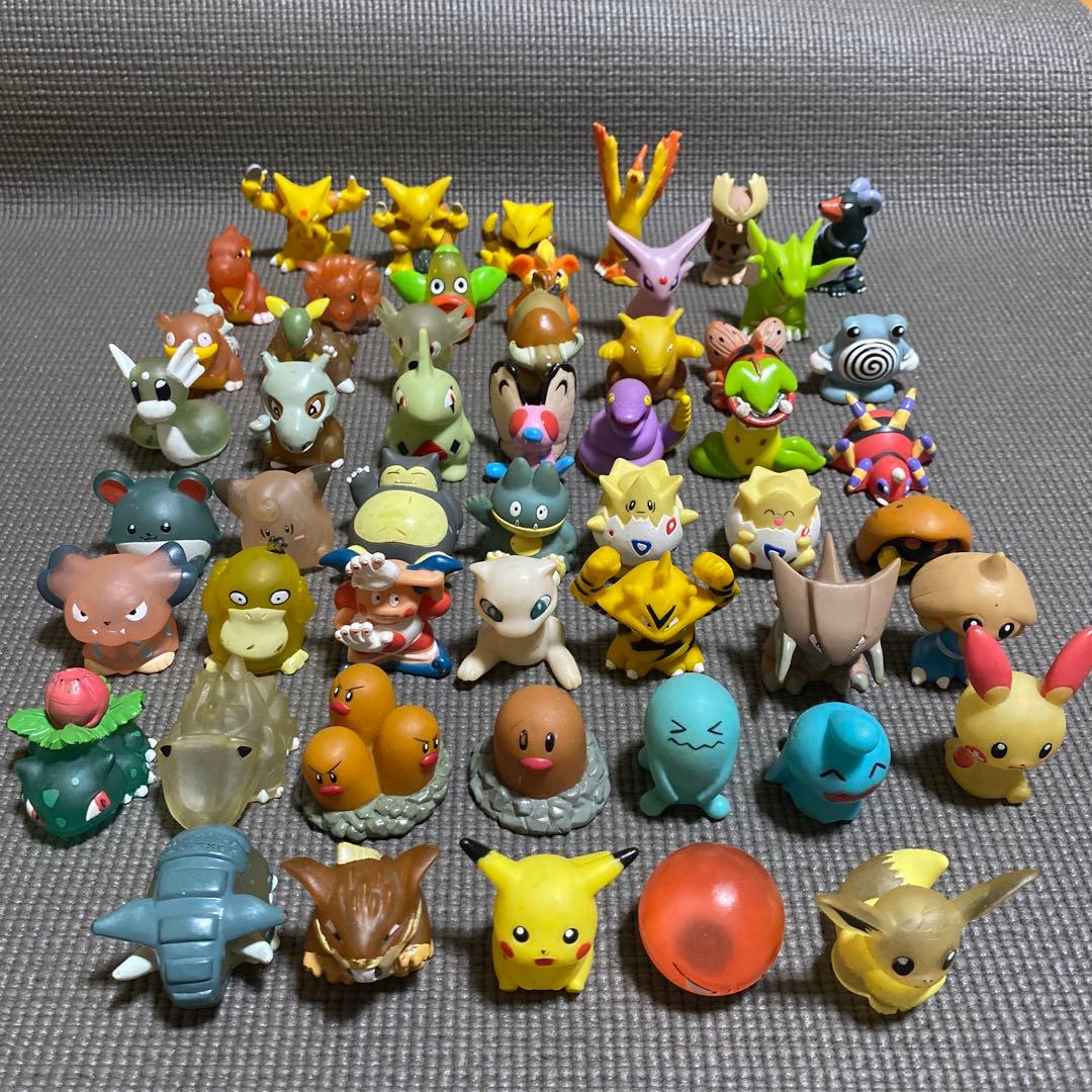 ポケモン ソフビ 指人形 初代 52体(クリア18体) - メルカリ