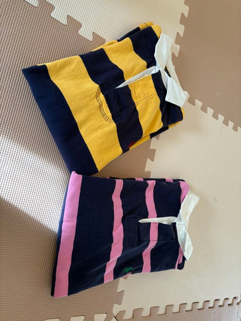 ポロ・ラルフ・ローレン ラガーシャツ 2点セット - メルカリ