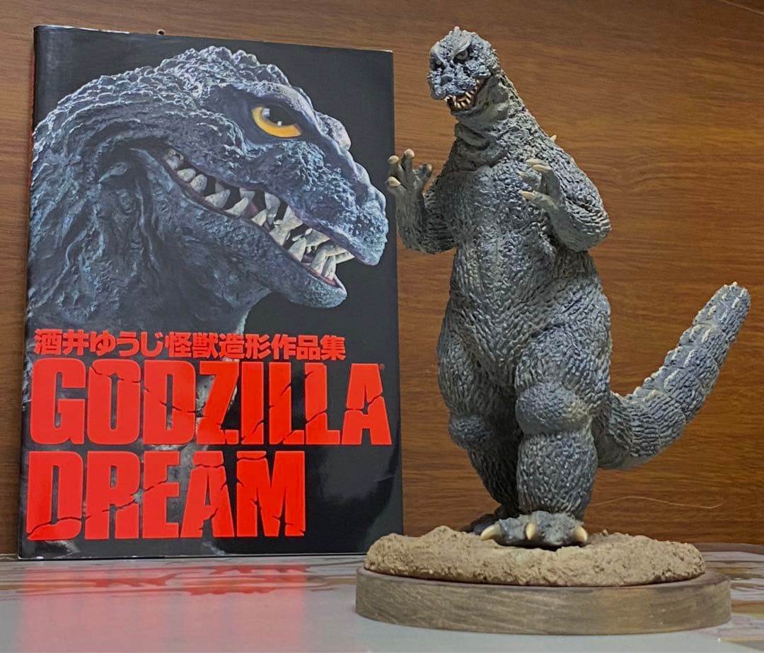 酒井ゆうじ造型工房 続・モスゴジ出現 レジンキャストキット 完成品