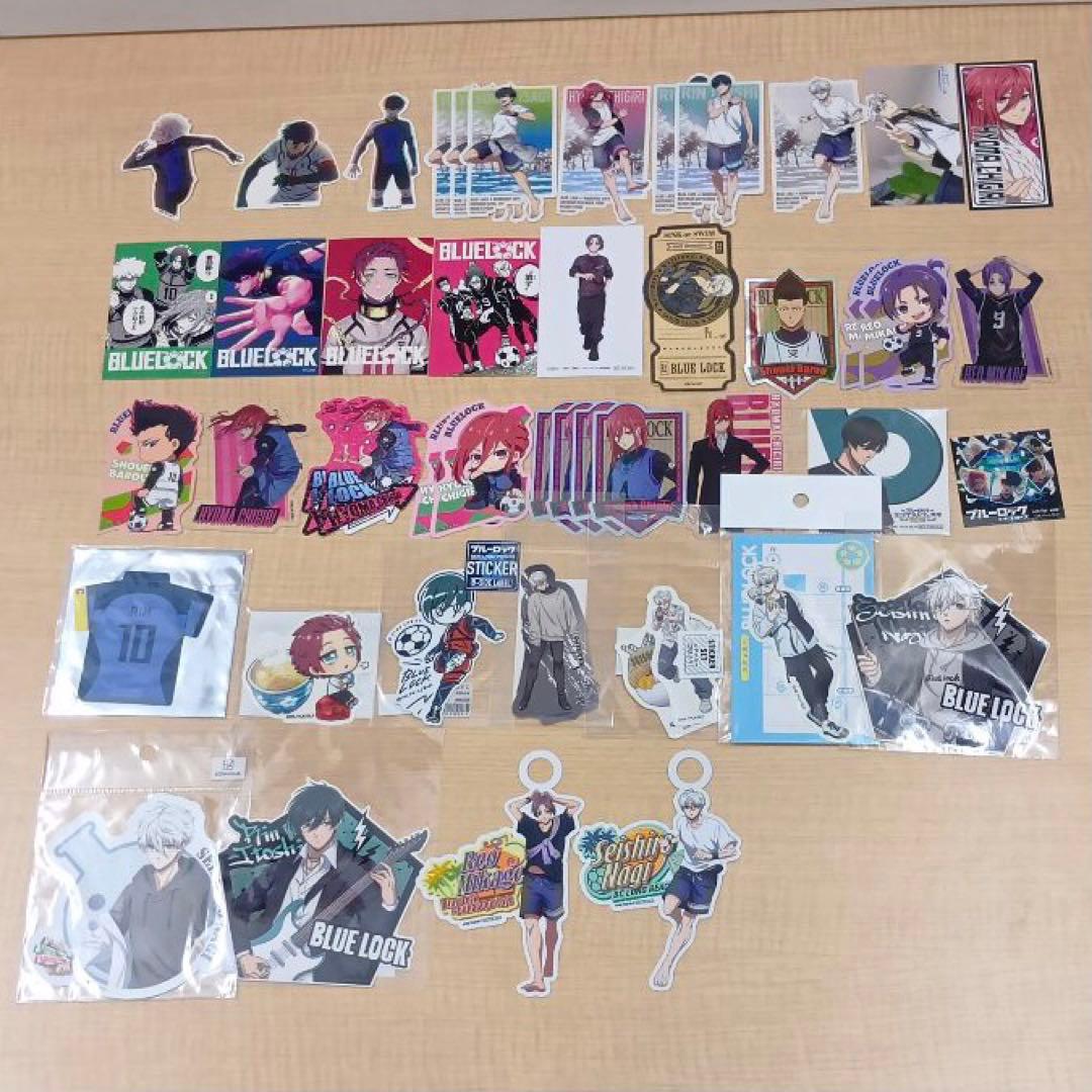 ❶ブルーロック 特典 紙類 ぱしゃこれ 色紙 アクスタなど まとめ売り