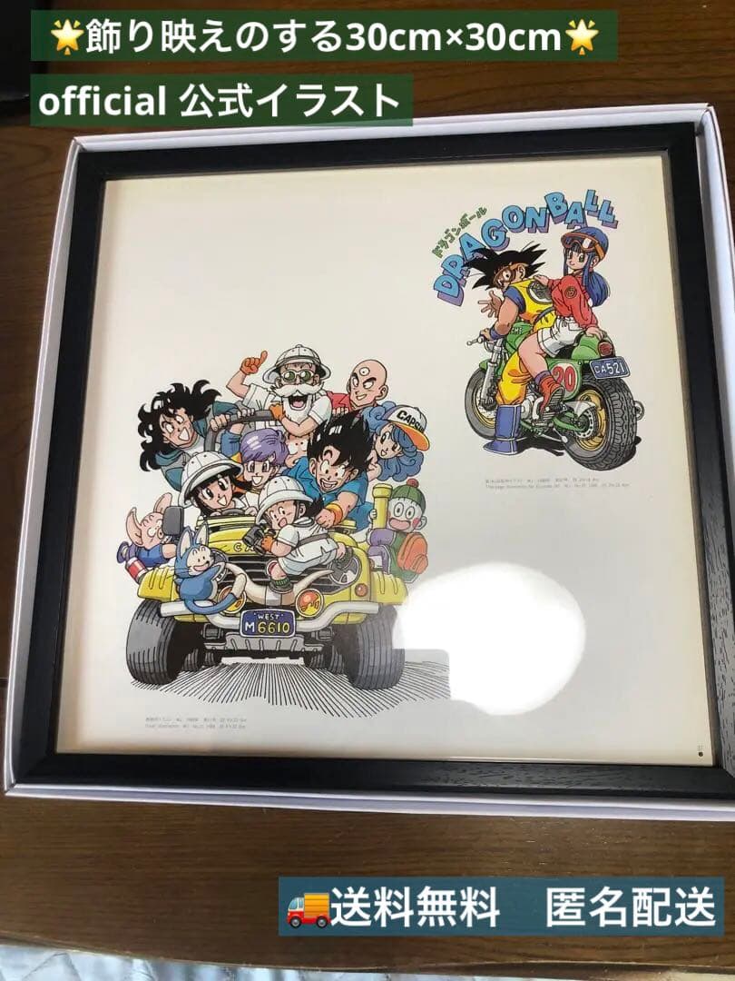 ドラゴンボール 1989年 表紙用 イラスト 第187話 扉用イラスト 30cm