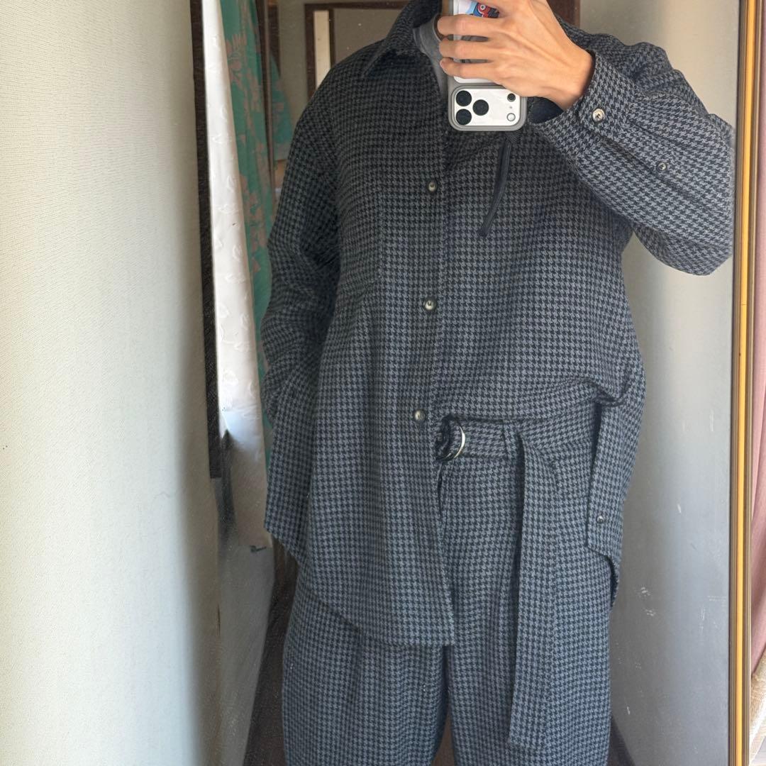 着画ありNanushka ハウンドトゥースセットアップ