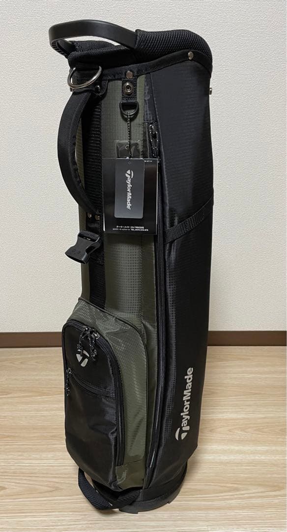 ☆新品 テーラーメイド スリム7 キャディバッグ TB652 カーキ/ブラック